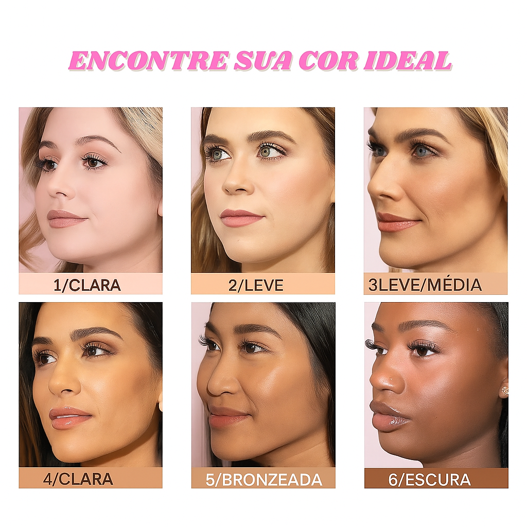 A Base Inteligente que se Adapta à Sua Pele + FPS 30+ — Compre 1 e Leve 1 GRÁTIS!