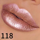Batom Metálico Brilhante com Glitter