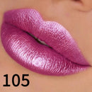 Batom Metálico Brilhante com Glitter