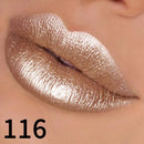 Batom Metálico Brilhante com Glitter