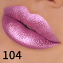 Batom Metálico Brilhante com Glitter