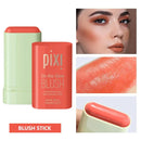 Pixi Batom & Blush Cremoso 2 em 1 – Toque Sedoso, Acabamento Fosco Natural, Ideal para Lábios e Maçãs do Rosto