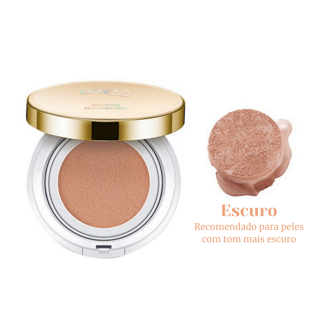 Pele Uniforme com BioAqua Cream – Base que se Ajusta ao Seu Tom [Leve 2]