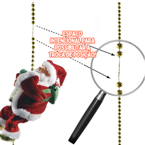 Papai Noel Escalador – Brinquedo de Natal Musical