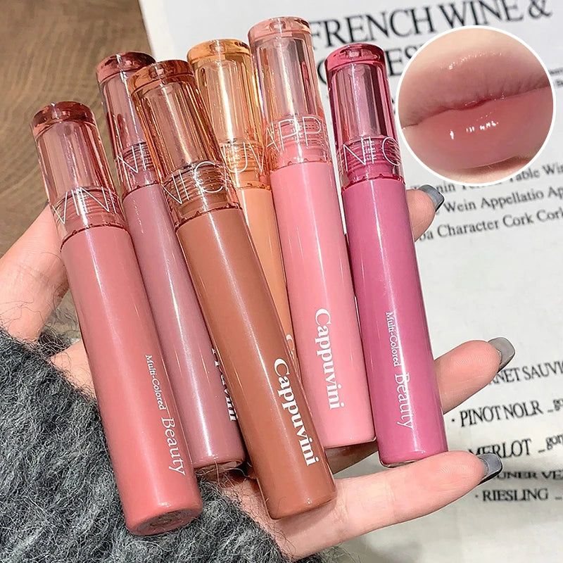 Gloss Labial Espelhado Beauty Juice – Brilho Jelly e Cuidado Labial
