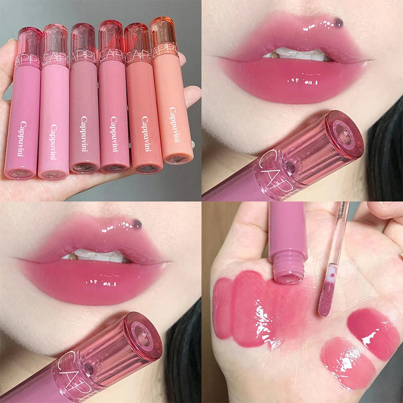 Gloss Labial Espelhado Beauty Juice – Brilho Jelly e Cuidado Labial